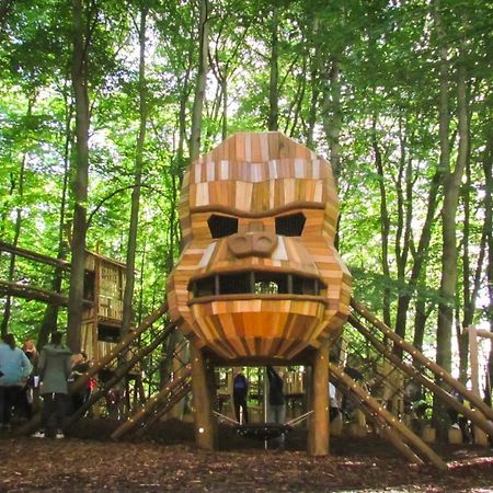Sfeervolle Chalet Op De Veluwe In Hoenderloo Hotel Eksteriør billede